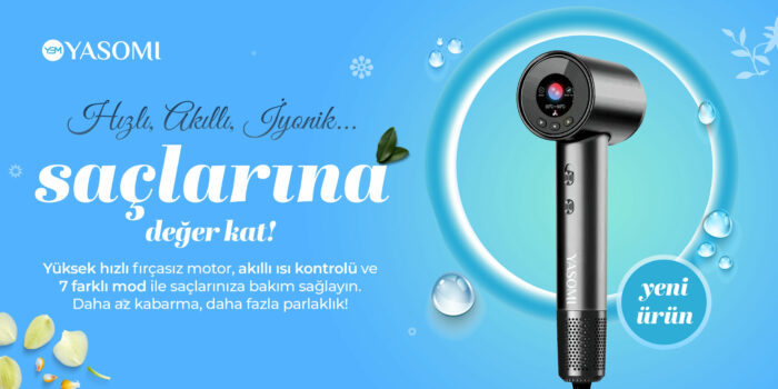 Yasomi DH-21 HyperDry ile Saç Kurutma Rahatlığı