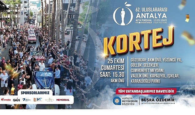 62. Uluslararası Antalya Altın Portakal Film Festivali başlıyor