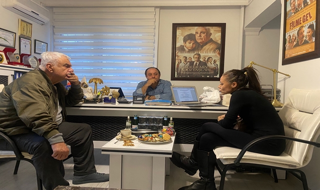 Halil Ergün ile Pınar Güven Taş Film’de Bir Araya Geldi